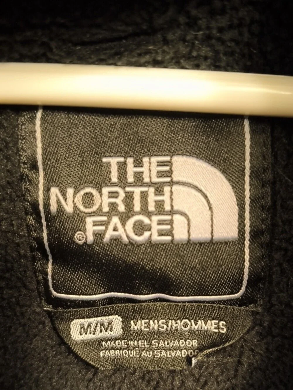 The North Face Men's M Black Hooded Fleece Jacket